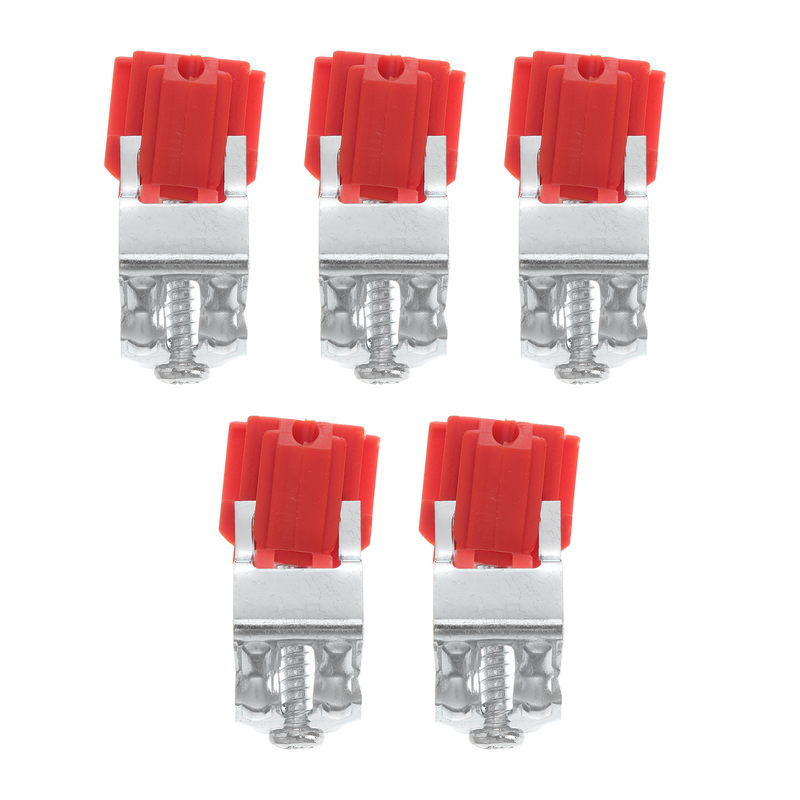 5 Pcs Sink Mounting Clips Kitchen Brackets Fixing Clamp Down Wire Tool Manganese Steel Fittings