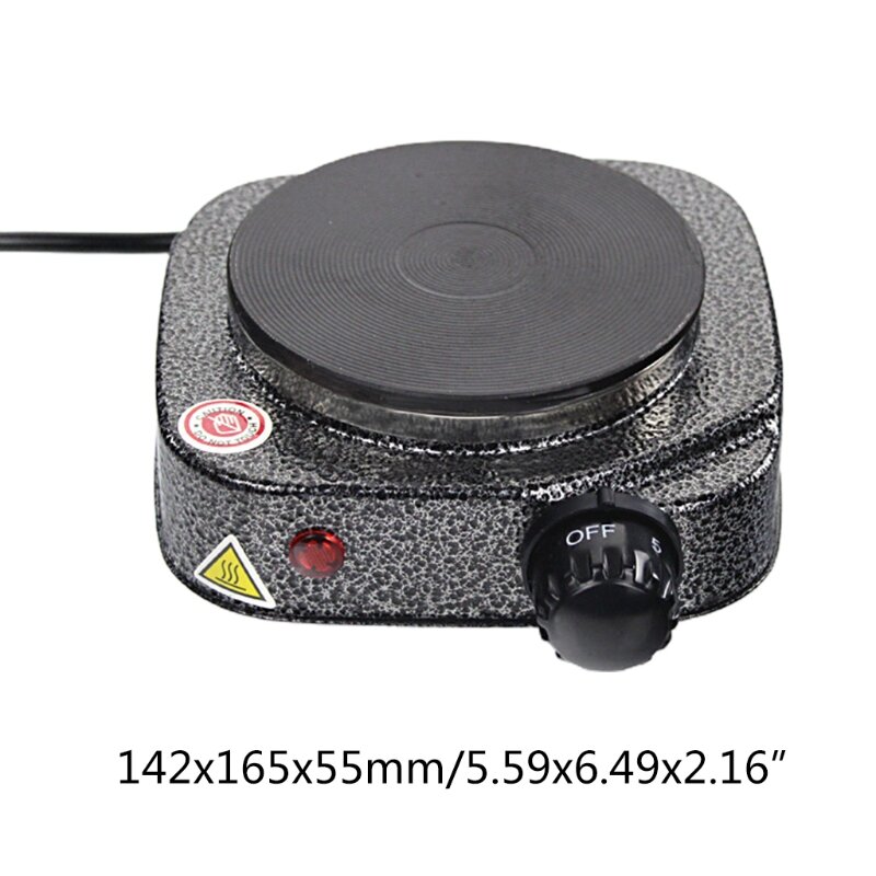 Electric Stove Countertop EU/US Plug for w/ Handles 550W for Cooking Electric Hot Plates Countertop  for Kitchen Camping