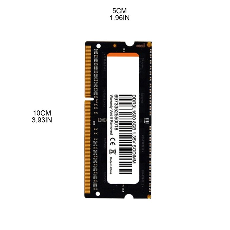 Modulo di memoria per Notebook portatile a 204 Pin aggiornato 4GB/8ggb dimensioni di installazione facile 2 x4-pollici per Personal Computer