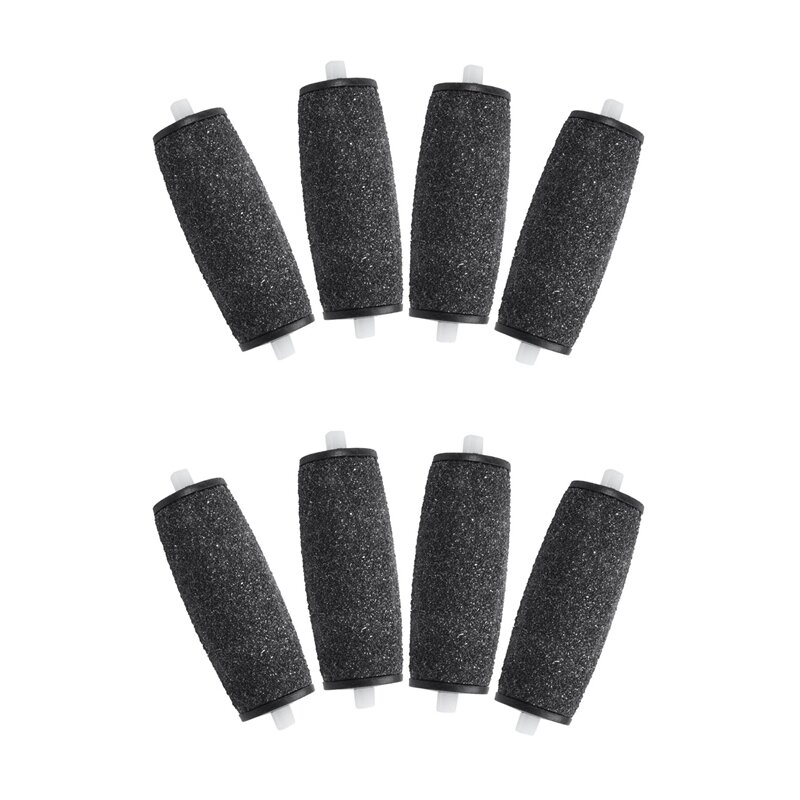 8Pcs Roller Heads For Velvet Smooth Electric Foot File Pedicure Machine Dead Skin Callus Remover Foot Care Tool