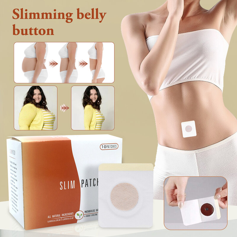 30Pcs Slimming Patch สมุนไพรธรรมชาติ Essence Fat Burn Slim ผลิตภัณฑ์ Body Belly เอวลดน้ำหนักเซลลูไลท์ Slimming Sticker