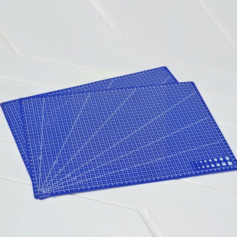 A3 Pvc Sewing Cutting Mats Rectangle Grid Lines Cutting Tools Cutting Diy Plate Double-sided Mat Board Craft Design Mat V2o1