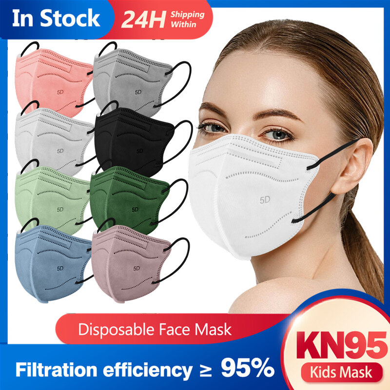 5D mascarillas fpp2 masques Certifié ffp2 homologada españa Bouche Masque KN95 Respirateur FFP2 Masque De Protection FPP2 Visage mascara