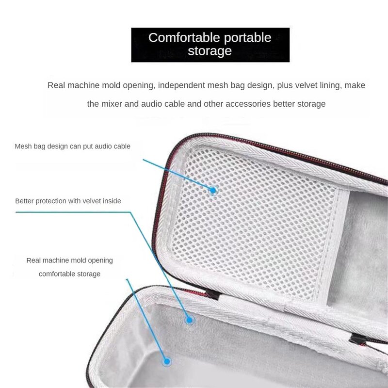 1~7PCS Portable Protective Sleeve Convenient Speaker Accessories Shockproof Protected Shockproof Protection Box