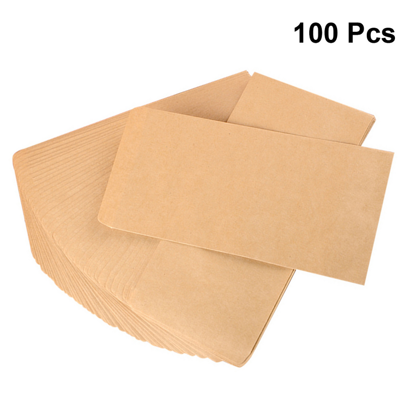 100 sacos de papel decorativos dos artigos de papelaria dos pces estilo retro envolve sacos de envolvimento do presente do correio aéreo para o chá de bebê