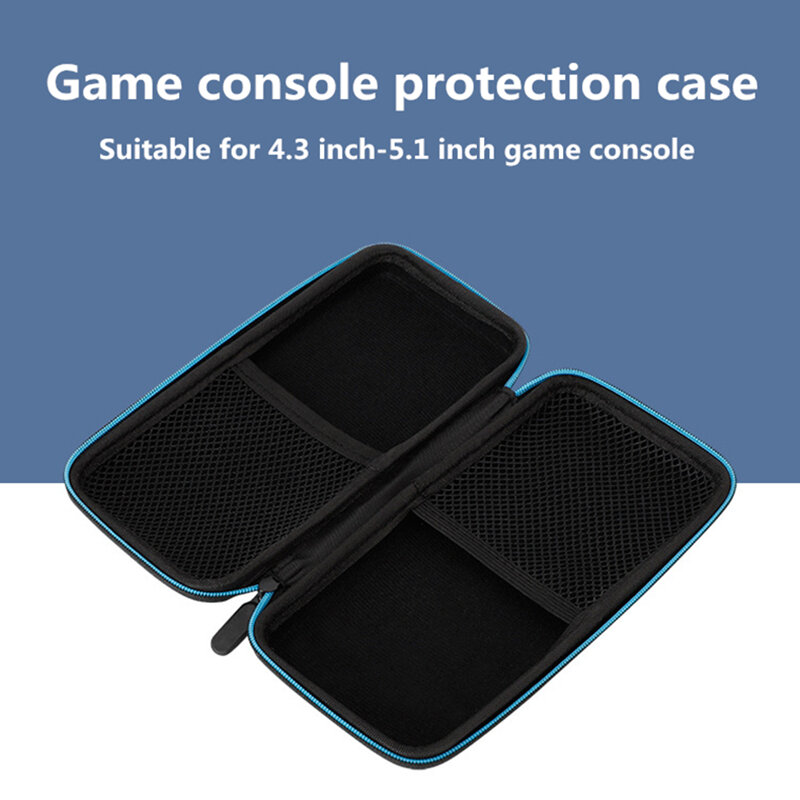 Caso duro 4.3/5.0/5.1/7.0 inch game console saco pode proteger o console do jogo do risco/gota