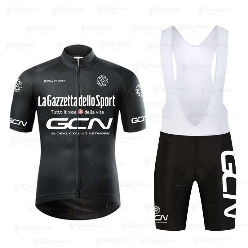 ใหม่ GCN 2022ชุดขี่จักรยาน Jersey ฤดูร้อนขี่จักรยานเสื้อผ้า MTB ชุดจักรยานเสื้อผ้าจักรยานกีฬา Ropa Ciclismo ขี...
