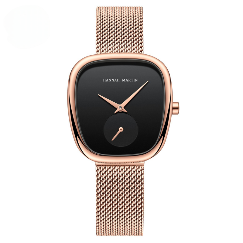 2023 Neuankömmling Persenning Design Mode lässig Armbanduhr Armband einfache elegante Damen versand kostenfrei Quarzuhren für Frauen