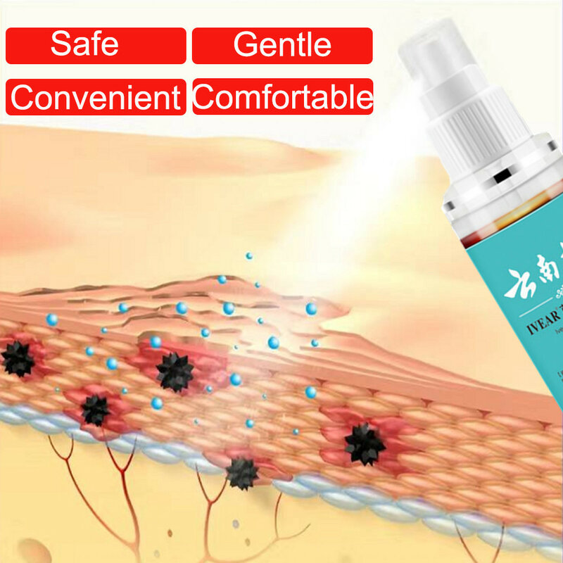 Ziołowe sportowcy Spray do stóp dezodorant przeciwgrzybiczy stóp antybakteryjny swędzenie bakteriostatyczne stopy zapach w proszku płynny Spray 55ML