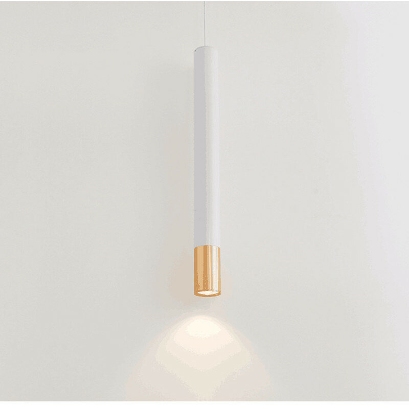 Hanging Light LED Pendant Lamp Spotlight 5-12W For Indoor Kitchen Island Bar Surface Mounted Downlight Long Tube Chandelier