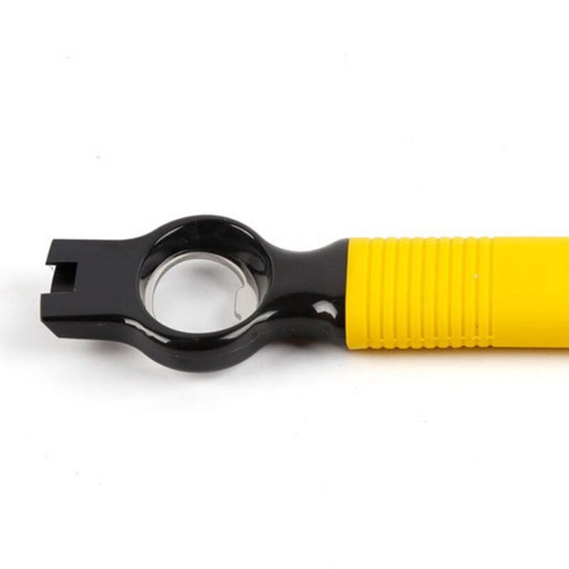 1pc Bottle Opener 2 In 1 Multi-functional Silicone Openers Tool Practical Kitchen Handle Bottles Beer Can Open Tools