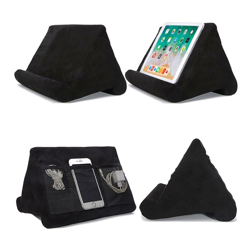 Xnyocn gąbka poduszka Tablet stojak na iPad Samsung Huawei Tablet uchwyt telefon wsparcie łóżko reszta poduszka Tablette czytanie uchwyt