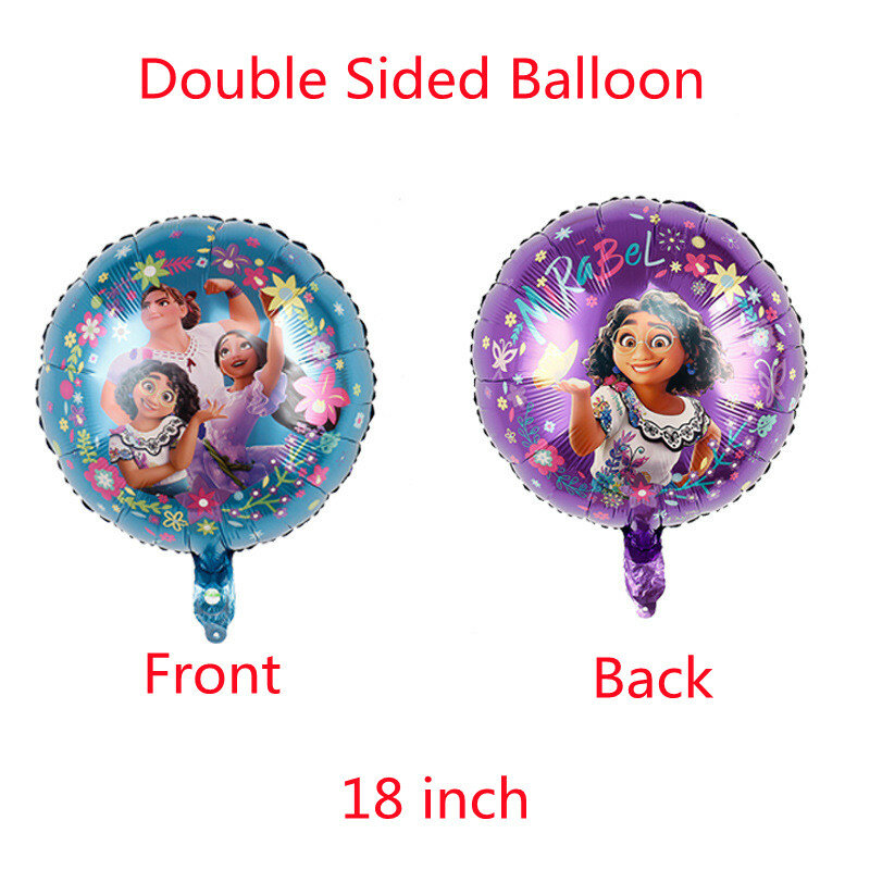 Disney Encanto-Globo de papel de aluminio para decoración de fiesta, globo Mirabel para Baby Shower, fiesta de Cumpleaños de Niños, Globos
