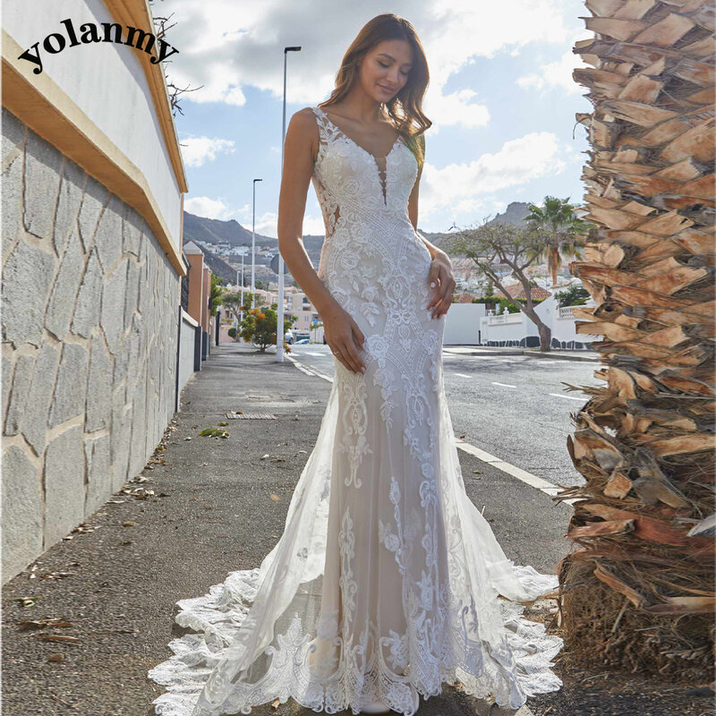 Женское кружевное платье YOLANMY 5 Pastrol свадебное платье Русалка для невесты 2023