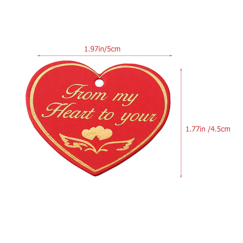 Caja decorativa para el Día de San Valentín, 300 piezas, para hornear, tarjetas para envolver regalos