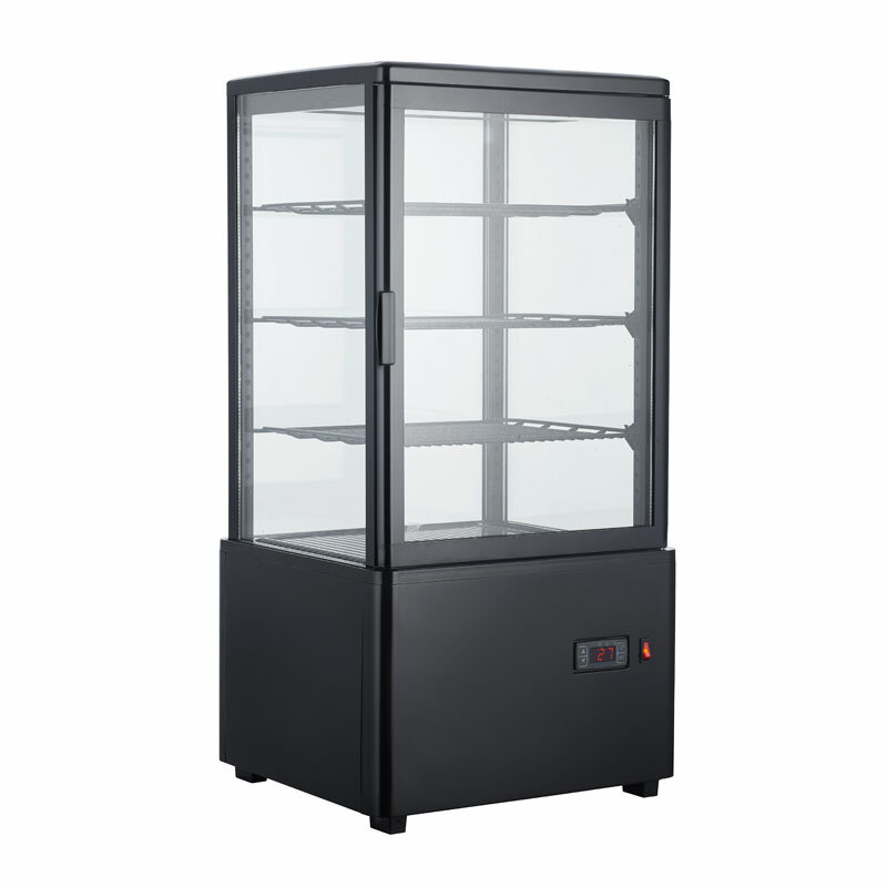 Vertical large-capacity glass door beverage freezer for commercial use XC-68L