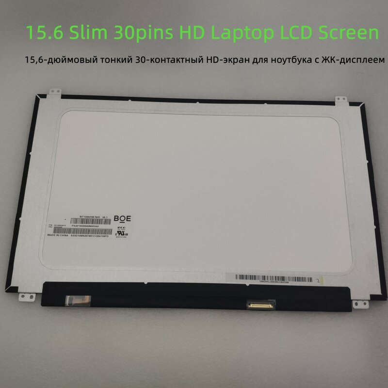 NT156WHM-N45 V8.0 NT156WHM-N49 N156BGA-EA3 C1 Layar Laptop Matrix 15.6 LCD Display Panel Monitor Pengganti