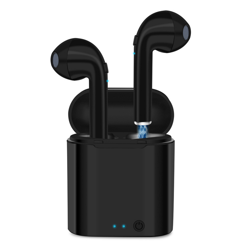 Auriculares tws i7s, inalámbricos por Bluetooth 5,0, intrauditivos deportivos de graves estéreo, resistentes al agua, Envío Gratis