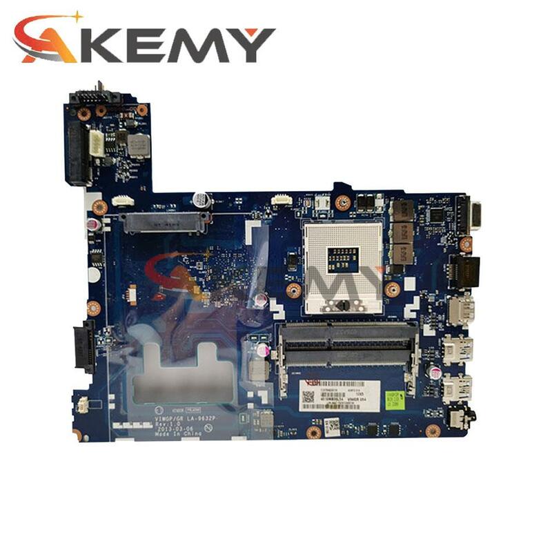 VIWGP/GR-placa base de alta calidad para portátil, LA-9632P para Lenovo G400, SLJTA, HM70, DDR3, probada fuly