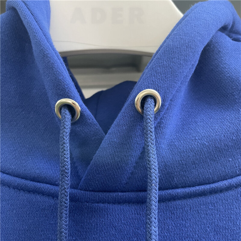 Azul trapstar hoodie masculino feminino 1:1 versão superior toalha bordado trapstar pulôver roupas