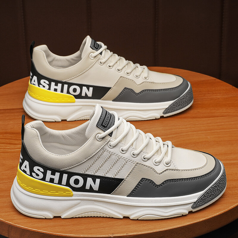 2022 nowe męskie buty na co dzień moda płaskie buty trampki sportowe elastyczne wygodne antypoślizgowe buty sportowe tenis męskie buty