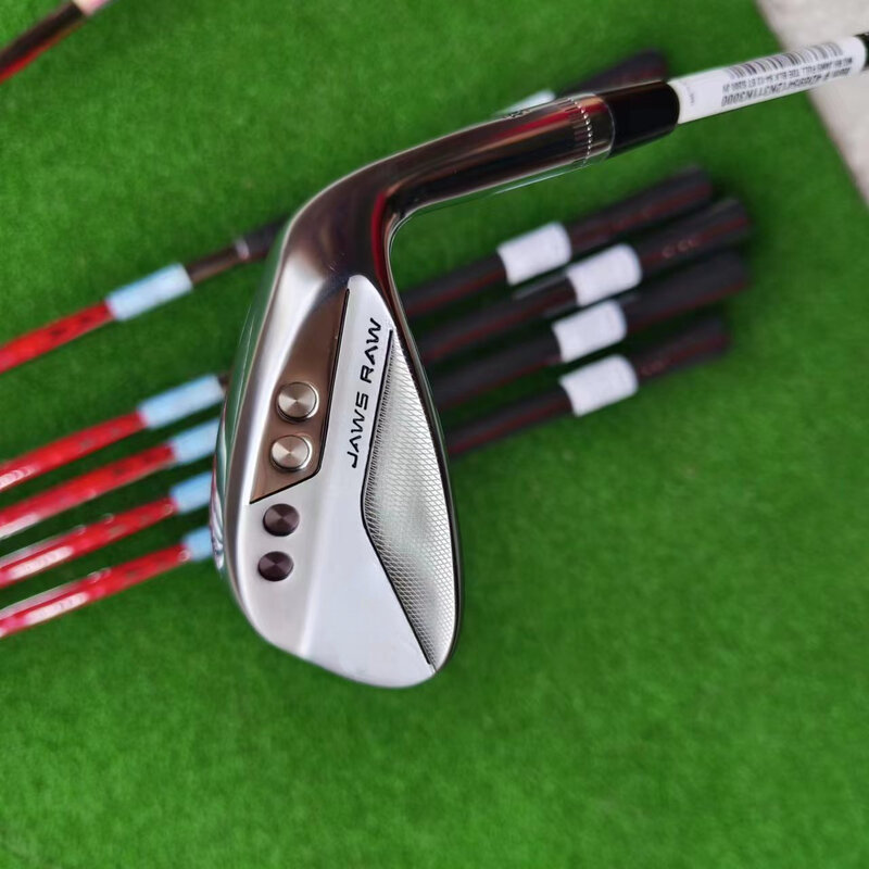 Golf Golf CldecentrJAWS MD6 Sand Wedges avec contrôle de distance facile, Leuven Silver Black, 48, 50, 52, 54, 56, 58/60