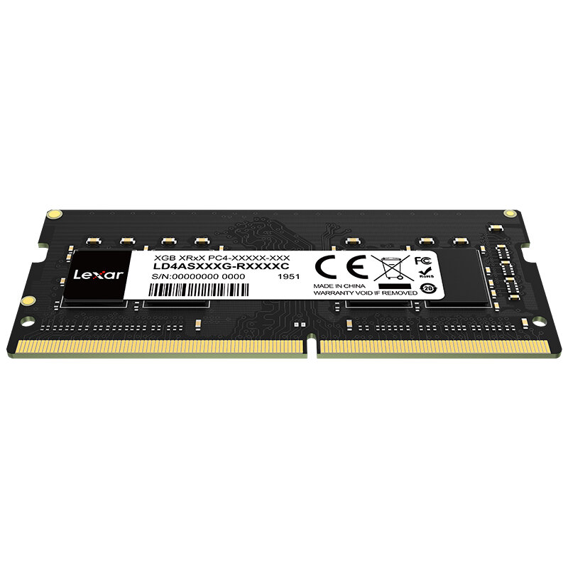 Thẻ Nhớ Lexar DDR4 Ram 2666Mhz 3200Mhz Ddr4 8Gb 4Gb 16Gb Sodimm Bộ Nhớ Ram Ddr4 8gb Bộ Nhớ Máy Tính Xách Tay Hiệu Suất Cao