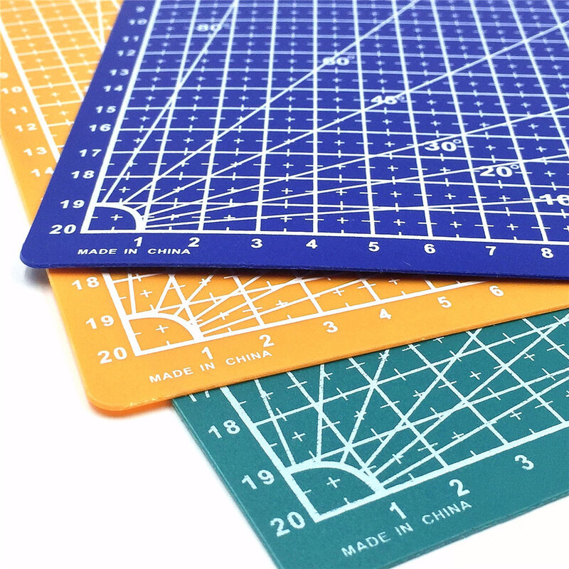 A3/A4/A5 PVC Cutting Mat Durable Patchwork Cut Pad DIY Handmade Cutting Plate Desk Mat Art Craft Tool Office Supplies