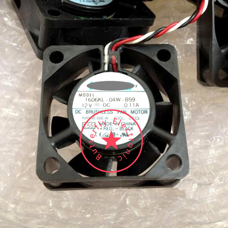 BRAND NEW ORIGINAL 4015 DC 12V 0.11A 1606KL-04W-B59 3WIRES BALL COOLING FAN