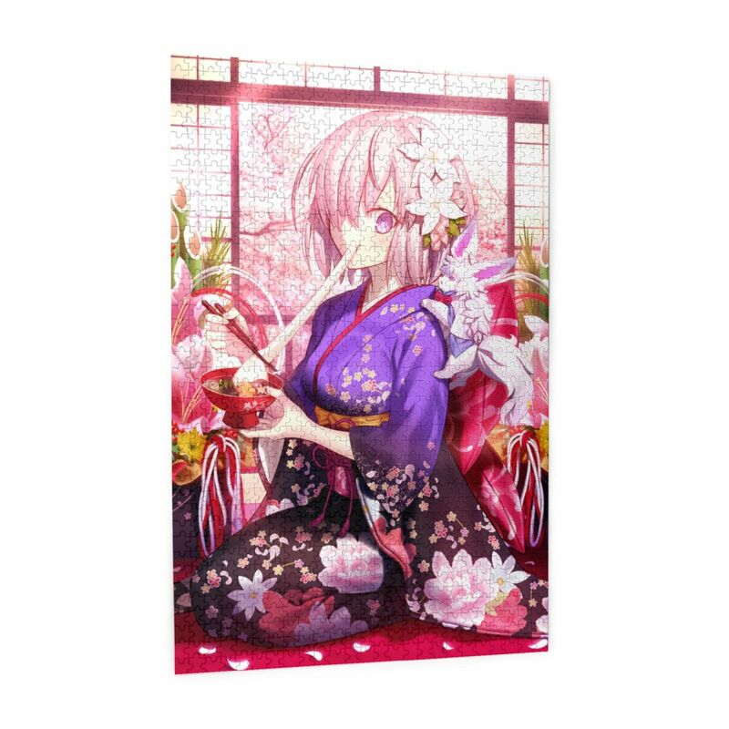 Аниме пазл Fate Grand Order постер 1000 штук пазл для взрослых Doujin Mash cherry головоломка комикс пазл Hentai сексуальный декор комнаты