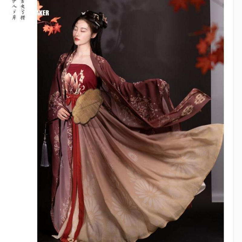 Halloween chiński kostium księżniczki kobieta elegancki strój Tang chińskie sukienki dla kobiet Hanfu tradycyjny Kleidung Fantasia Cosplay