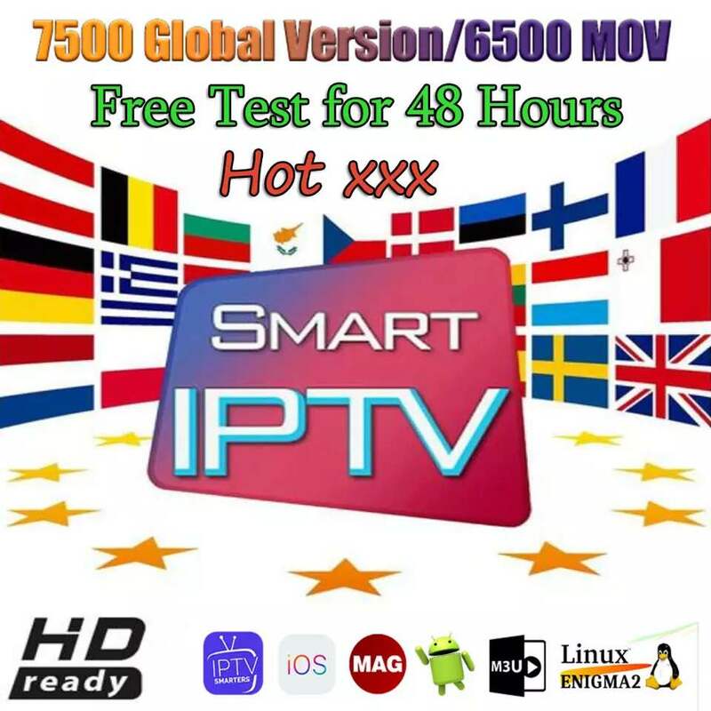 Hot sale Stable 12 months HD World Smart TV Smart Pro xxx STB IOS PC VLC Enigma2 : NL|BE|FR|ES|SW||UK||USA| Free 24 Hours Test