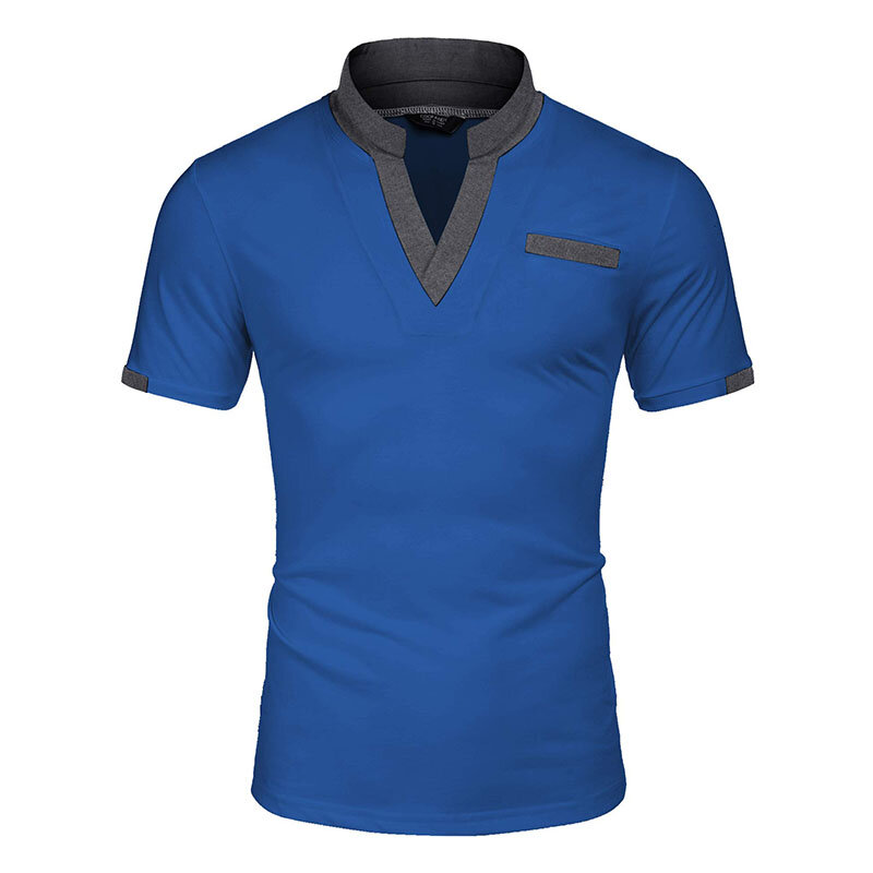 2022 męskie wysokiej jakości koszulki Polo w jednolitym kolorze męskie koszulki z krótkim rękawem letnia odzież męska Casual New Business hot-sprzedaży Slim Fit To