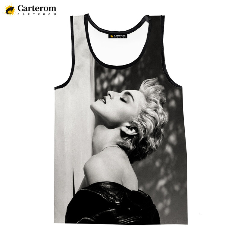 T-shirt imprimé 3D de la déesse Madonna pour hommes et femmes, impression numérique, précieux, Harajuku, plage, t-shirts respirants, 6XL