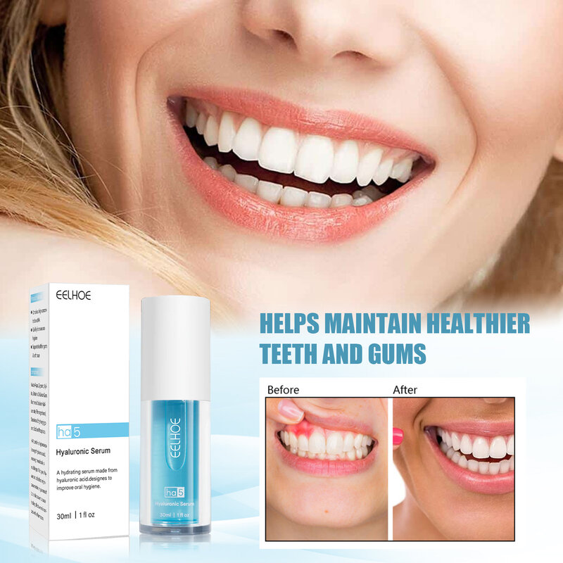 30ml Teeth Whitening Toothpaste Deep Cleaning Cigarette Stains Repair Bright Neutralizes Yellow Tones Dental Plaque Fresh Breath