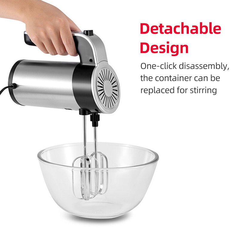Kitchen Stand Mixer Household Desktop Electric Blenders Egg Beater Whipping Cream Baking Mixer Automatic Whisk 5 Speed 1000W 4L