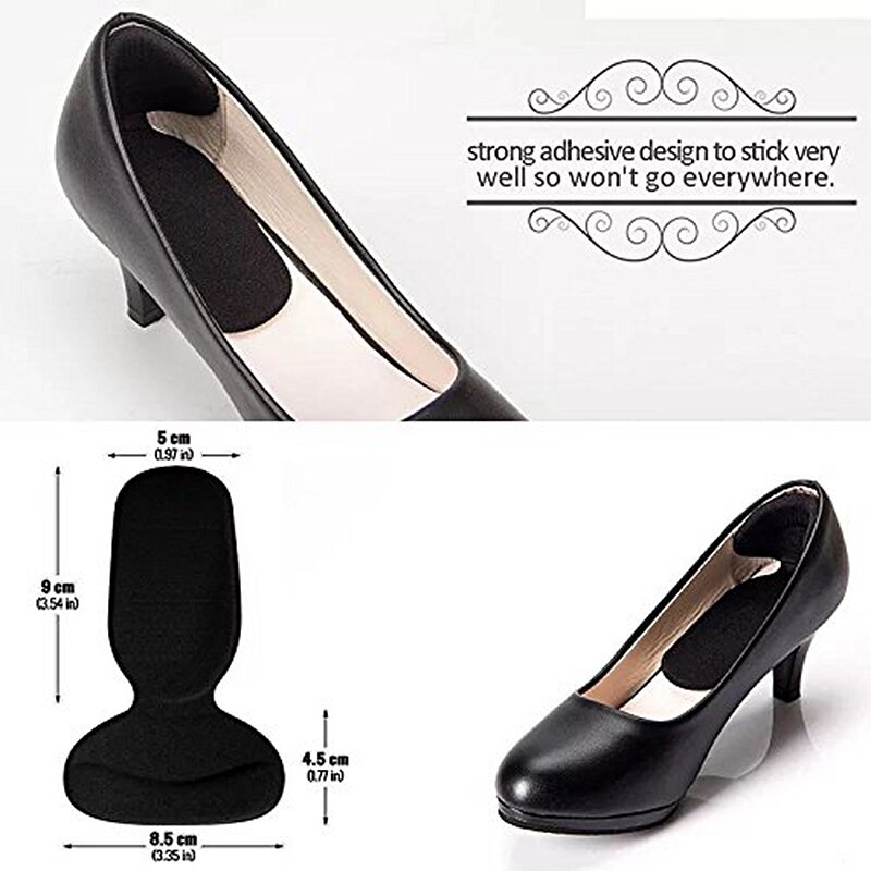 Heel Protectors for Womens Shoes Soft Silicone Gel Heel Cups Heel Liner Grips High Heel Comfort Shoe Pads Feet Care Accessories