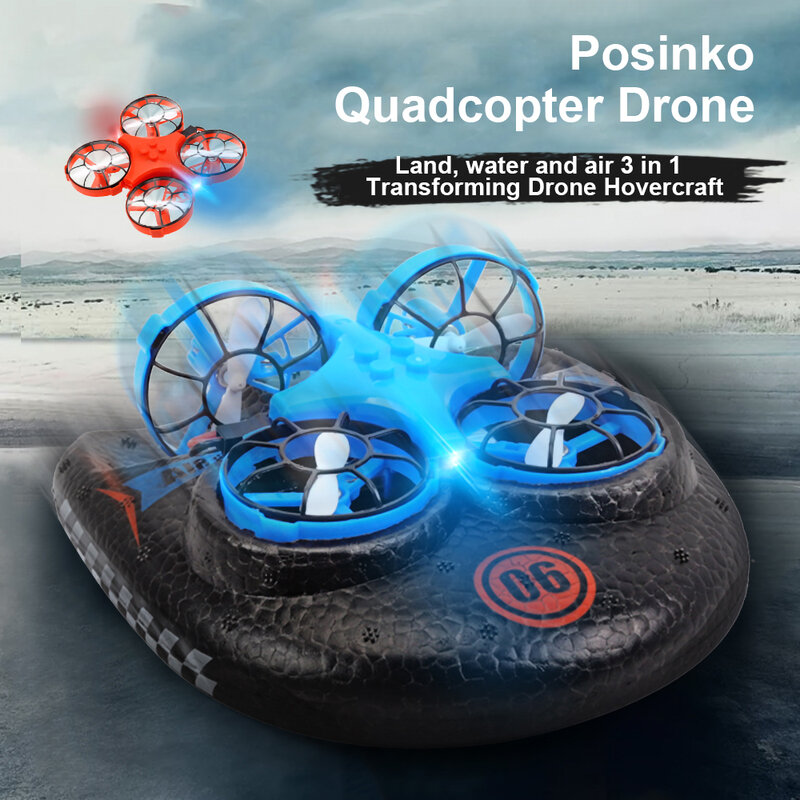 Posinko A150 quadcopterドローン3 1 rcヘリコプターのおもちゃで子供の男の子のため飛行玩具ヘリコプターギフト-いいえカメラ