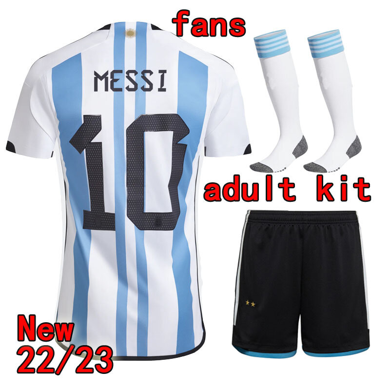 Adultos kit alta qualidade maradona novo 22 23 argentinae camisas l. paredes rodriguez dybala nova argentinae camisa de qualidade superior