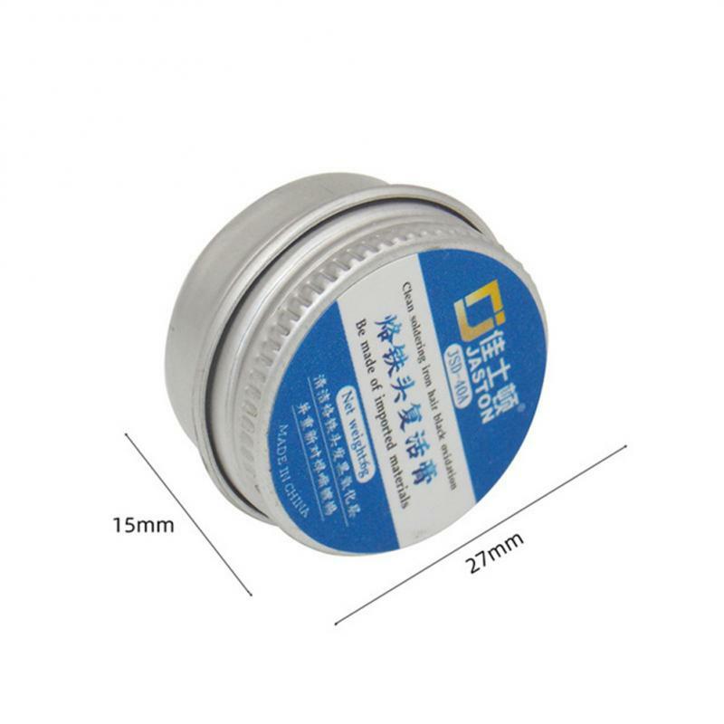 Refresher Solder Cream Tip Clean Electrical Soldering Iron for Oxide Iron Head Lead-Free Cleaning Welding Fluxes Solder Paste