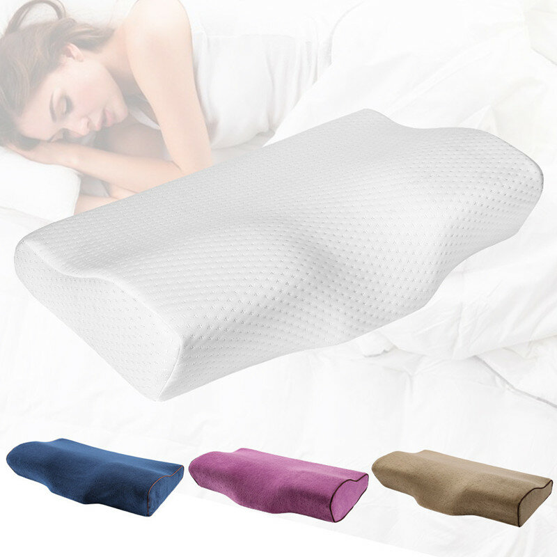 Slow Rebound Memory Cotton Pillow - Experience Unparalleled Comfort with the Innovative Butterfly Shaped Pillow