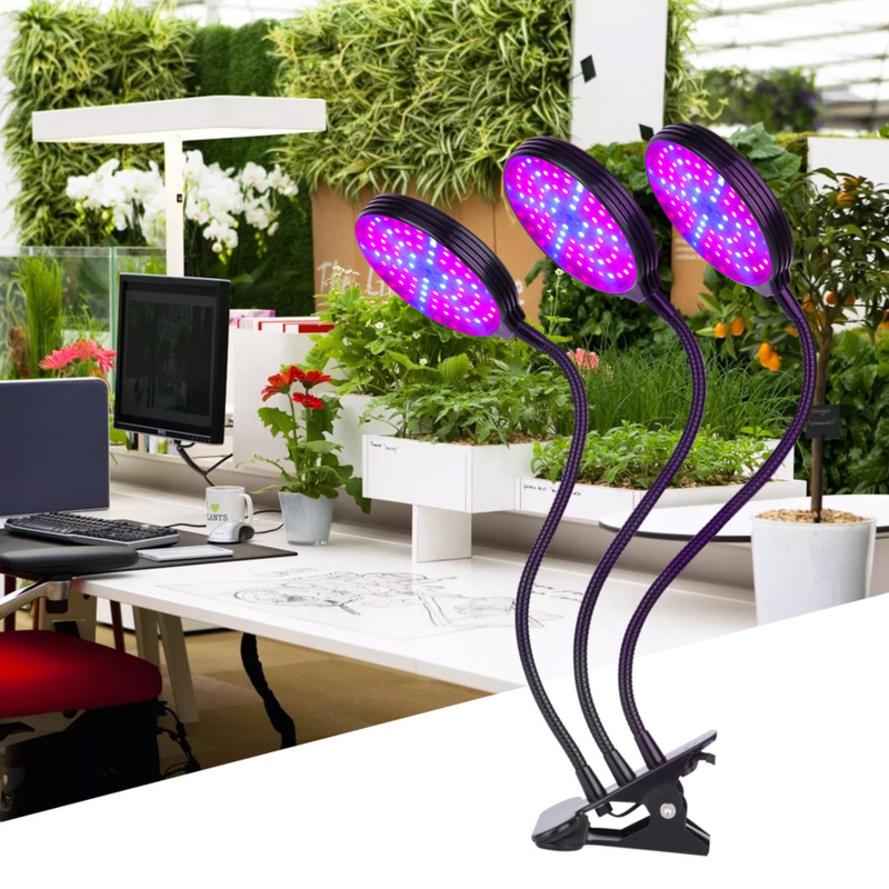 Светодиодная лампа для выращивания растений с USB, 5 В, полный спектр