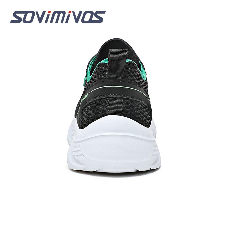 Novo tênis masculino sapatos luz casual moda correndo elástico lazer ao ar livre malha de verão esportes tênis homem andando 2022 tamanho 46