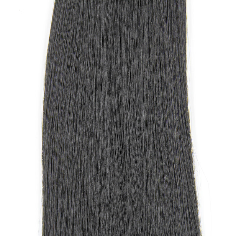 Yaki prosto 6 wiązek peruki syntetyczne przedłużanie włosów krótkie proste wiązki tkackie włosy Ombre czerwone wiązki włókno termoodporne