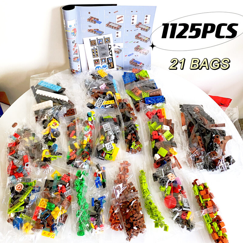 متوافق 21331 Sonics اللبنات لعبة البوب منطقة التل الأخضر القنفذ DIYModel الطوب عدة 1125 قطعة هدايا اللعب للأطفال
