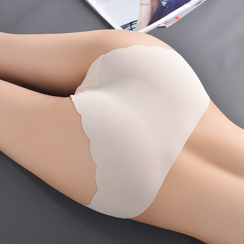  3PCS/Set Women's Seamless Ice Silk Briefs Women Panties Sexy Pantys Breathable Pantys low-waist Underwear For Girls Lingerie