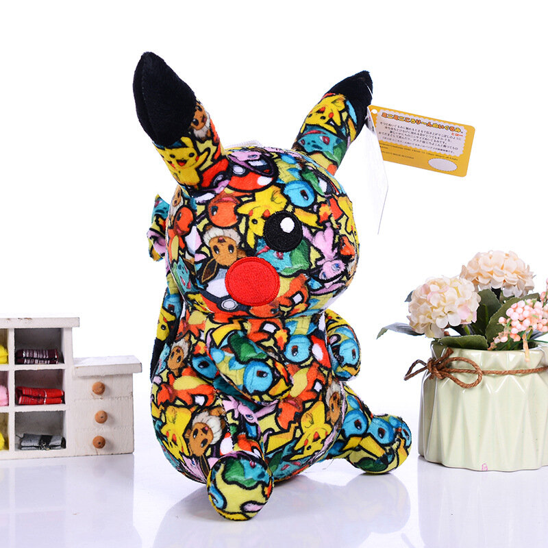 Pokemon pikachu brinquedos de pelúcia bonecas ir animais de pelúcia brinquedos kawaii presentes de natal para crianças