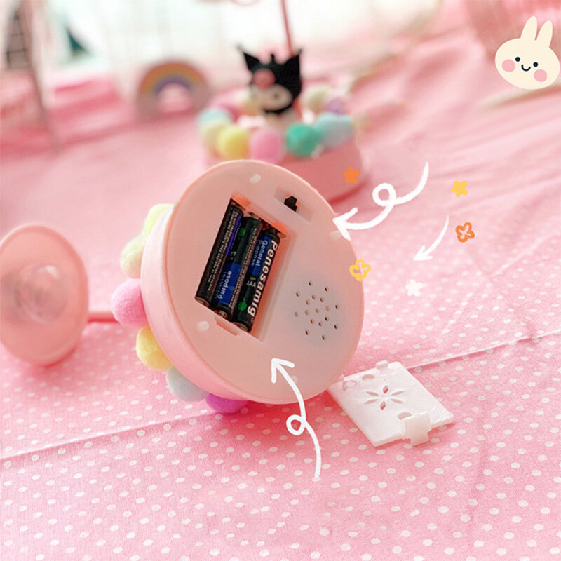 Sanrio Cinnamoroll Kuromi женская ночная лампа мой Мелодия Hello Kitty Tv стильная спальня симпатичная декоративная прикроватная лампа