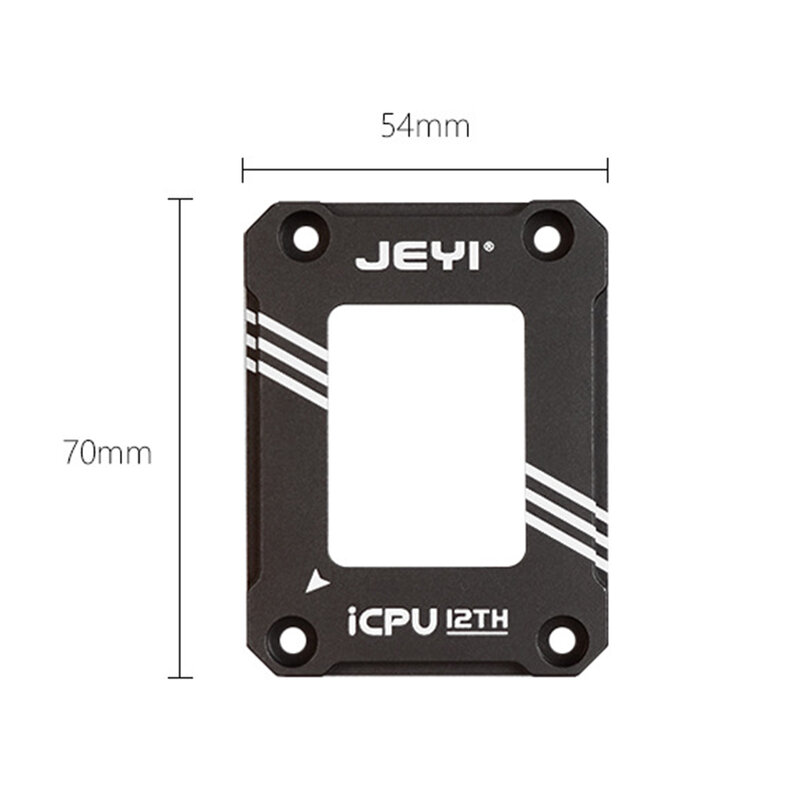 JEYI для процессора Intel 12Th H610 B660 Z690, корректор изгиба, протектор рамы LGA1700-BCF, крепление ЦПУ, ЧПУ, алюминий