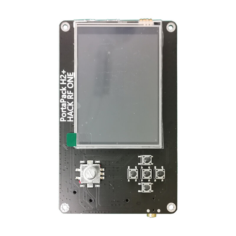 Чехол PORTAPACK H2 для HACKRF ONE SDR + 0.5ppm TCXO + аккумулятор 1500 мАч + сенсорный ЖК-дисплей 3,2 дюйма Hackrf, черный